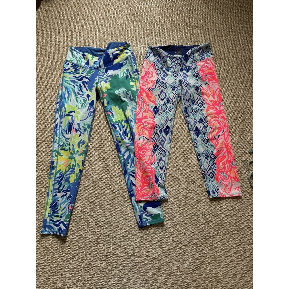 lilly pulitzer luxletic Leggings Lot. Small Capri,‎ Ankle Length
